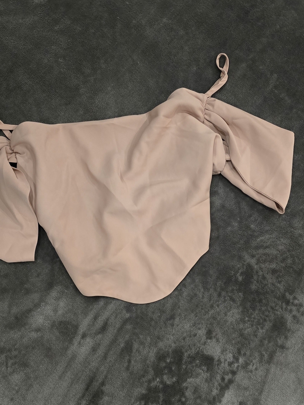 Cider Blush Pink Off-Shoulder Blouse